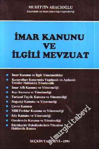 İmar Kanunu ve İlgili Mevzuat -