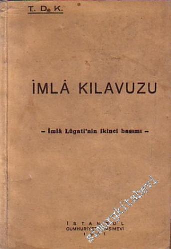 İmla Kılavuzu  -        1941