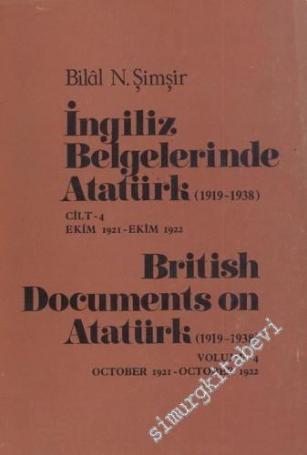 İngiliz Belgelerinde Atatürk 8 Cilt TAKIM -        1992