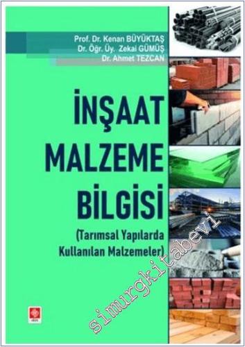 İnşaat Malzeme Bilgisi : Tarımsal Yapılarda Kullanılan Malzemeleri -        2025