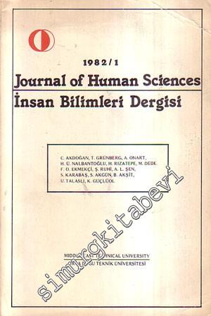İnsan Bilimleri Dergisi: Journal of Human Sciences - Cilt: 1, Sayı: 1,
