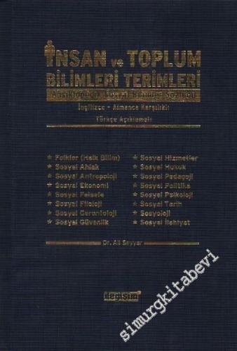 İnsan ve Toplum Bilimleri Terimleri Ansiklopedik Sosyal Bilimler Sözlüğü -