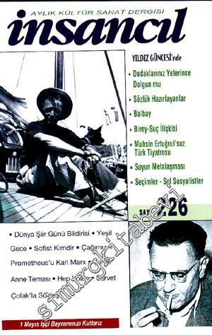 İnsancıl: Aylık Kültür Sanat Dergisi - Sayı: 226    Yıl 19  Mayıs