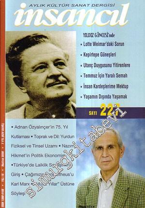 İnsancıl: Aylık Kültür Sanat Dergisi - Sayı: 227, Haziran 2009, Yıl: 19