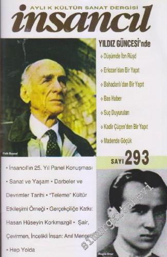 İnsancıl Aylık Kültür Sanat Dergisi - Sayı: 293    25  Aralık