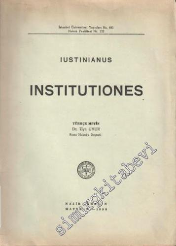 Institutiones -