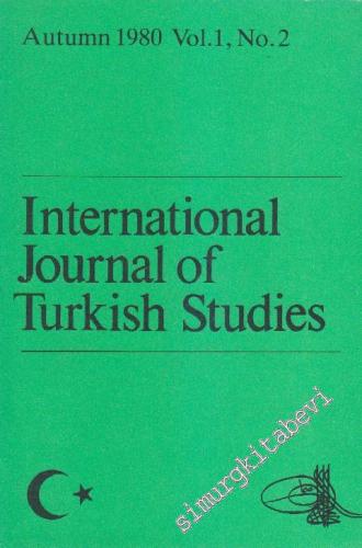 International Journal Of Turkish Studies - Sayı: 1 No: 2 Autumn
