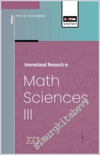 International Research in Math Sciences III - 2023