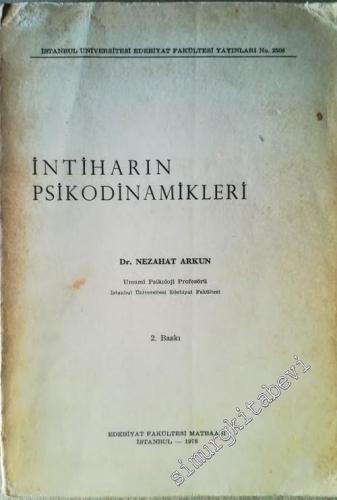 İntiharın Psikodinamikleri -        1978