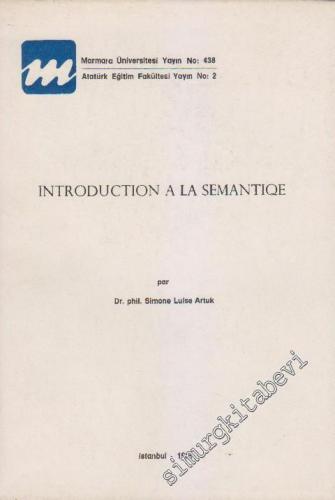 Introduction A La Semantique - 1986