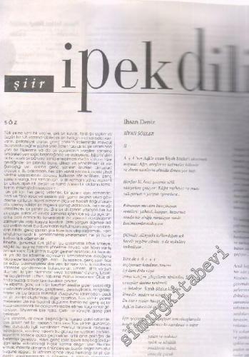 İpek Dili Dergisi - Seçki: 12      Mart