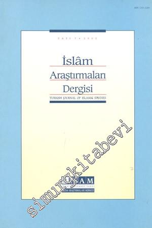 İslam Araştırmaları Dergisi = Turkish Journal of Islamic Studies - Say