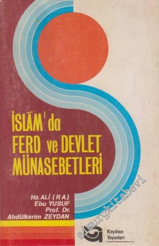 İslam'da Ferd ve Devlet Münasebetleri -