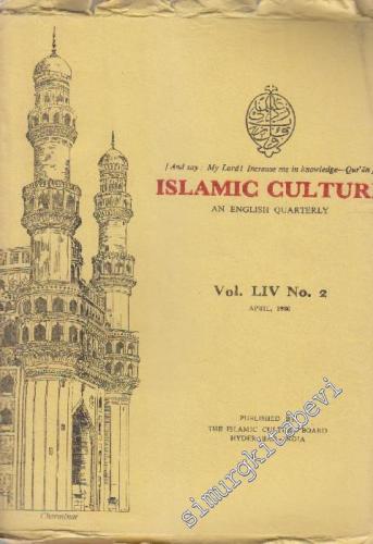 Islamic Culture An English Quarterly - Vol. LIV No: 2 April