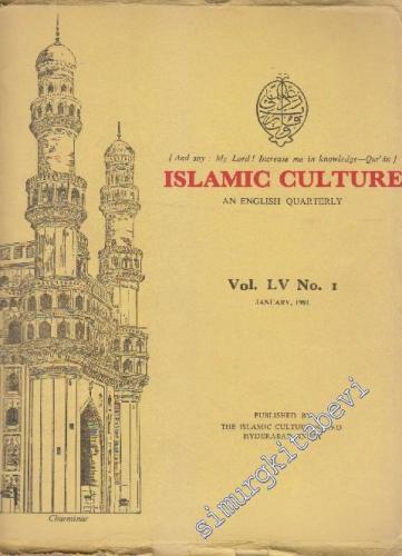 Islamic Culture An English Quarterly - Vol. LV No: 1 January