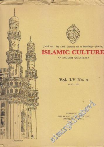 Islamic Culture An English Quarterly - Vol. LV No: 2      April