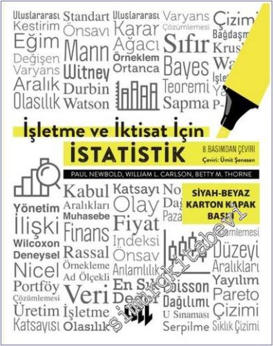 İşletme ve İktisat için İstatistik (Siyah-Beyaz) -        2025