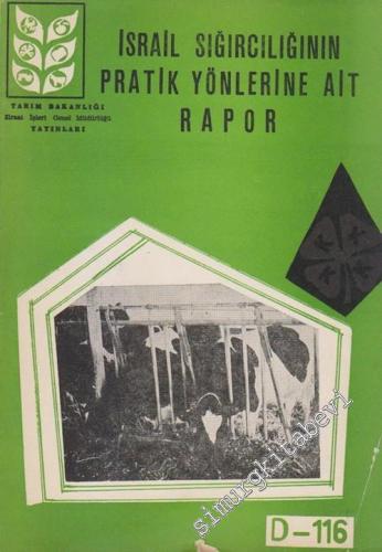 İsrail Sığırcılığının Pratik Yönlerine Ait Rapor -        1968