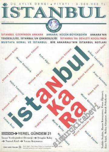 İstanbul Dergisi - Dosya: İstanbul Ankara - Sayı: 36 Ocak