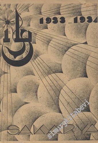 İstanbul Erkek Lisesi Yıllığı 1933 - 1934 - Sakarya -