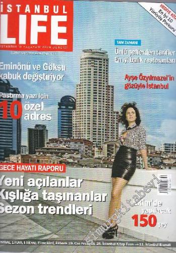 İstanbul Life - İstanbul'u Yaşayanların Dergisi - Sayı: 161      Ekim