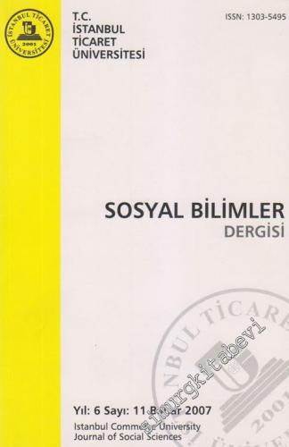 İstanbul Ticaret Üniversitesi Sosyal Bilimler Dergisi - 11      Bahar