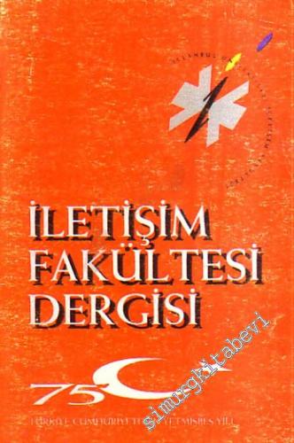 İstanbul Üniversitesi İletişim Fakültesi Dergisi - 1998, Sayı: 8