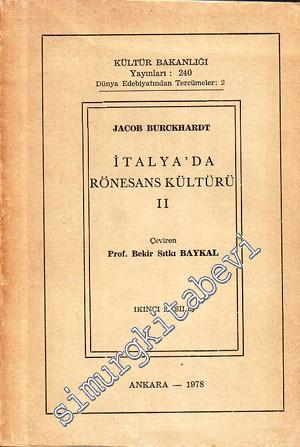 İtalya'da Rönesans Kültürü 2 -