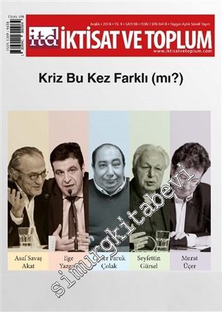 İTD İktisat ve Toplum Dergisi - Kriz Bu Kez Farklı mı - Sayı: 98 Aralık