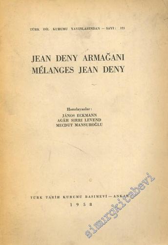 Jean Deny Armağanı -        1958