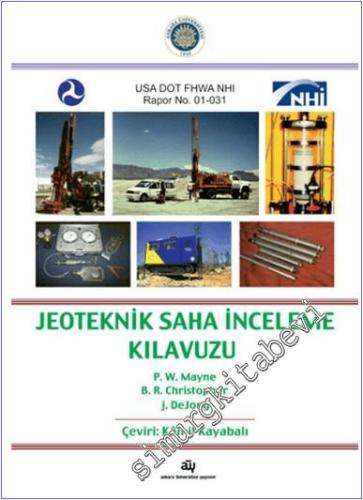 Jeoteknik Saha İnceleme Kılavuzu -        2024