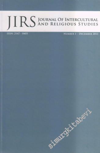 JIRS: Journal Of Intercultural And Religious Studies - Sayı: 1      December - Aralık