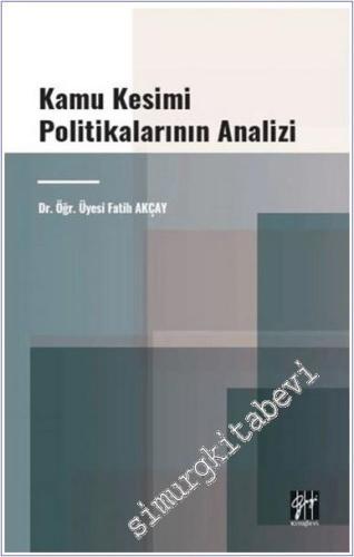 Kamu Kesimi Politikalarının Analizi -        2023