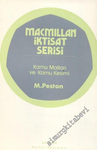 Kamu Malları ve Kamu Kesimi  -