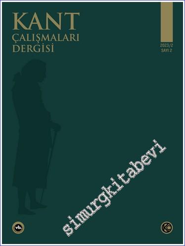 Kant Çalışmaları Dergisi  - Sayı: 2       2024