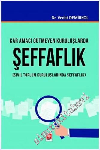 Kar Amacı Gütmeyen Kuruluşlarda Şeffaflık -        2023