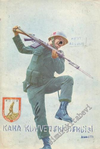 Kara Kuvvetleri Dergisi - Sayı: 36, Aralık 1971