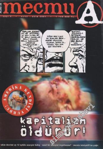 Kara Mecmua - Kapak: Kapitalizm Öldürür - Sayı 4 Eylül - Ekim