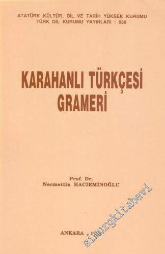 Karahanlı Türkçesi Grameri -        1996