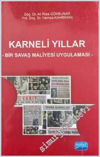 Karneli Yıllar: Bir Savaş Maliyesi Uygulaması -        2014