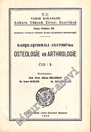 Karşılaştırmalı Anatomi'den Osteologie ve Arthrologie -
