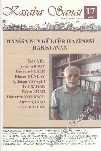 Kasaba Sanat - Edebiyat ve Kültür Dergisi - Sayı: 17    5  Sonbahar