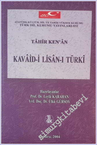 Kavaid-i Lisan-ı Türki -