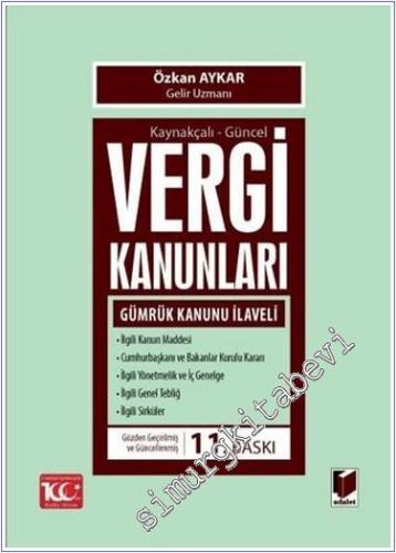Kaynakçalı Güncel Vergi Kanunları -        2025