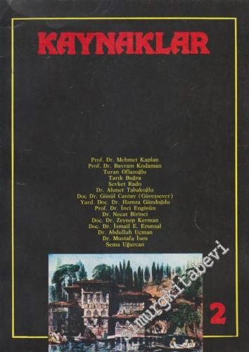 Kaynaklar Dergisi - Sayı: 2      Kış