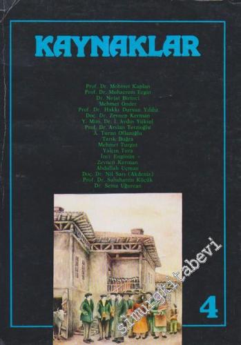 Kaynaklar Dergisi - Sayı: 4
