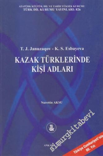Kazak Türklerinde Kişi Adları