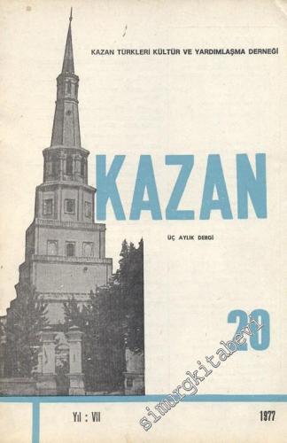 Kazan - Üç Aylık Dergi - Sayı: 20, Yıl: 1977