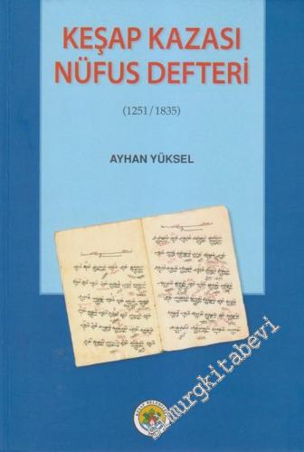 Keşap Kazası Nüfus Defteri 1251 / 1835 -