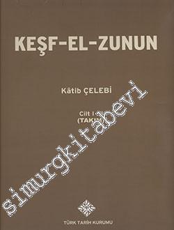 Keşf-El-Zunun 2 Cilt TAKIM CİLTLİ -        2014